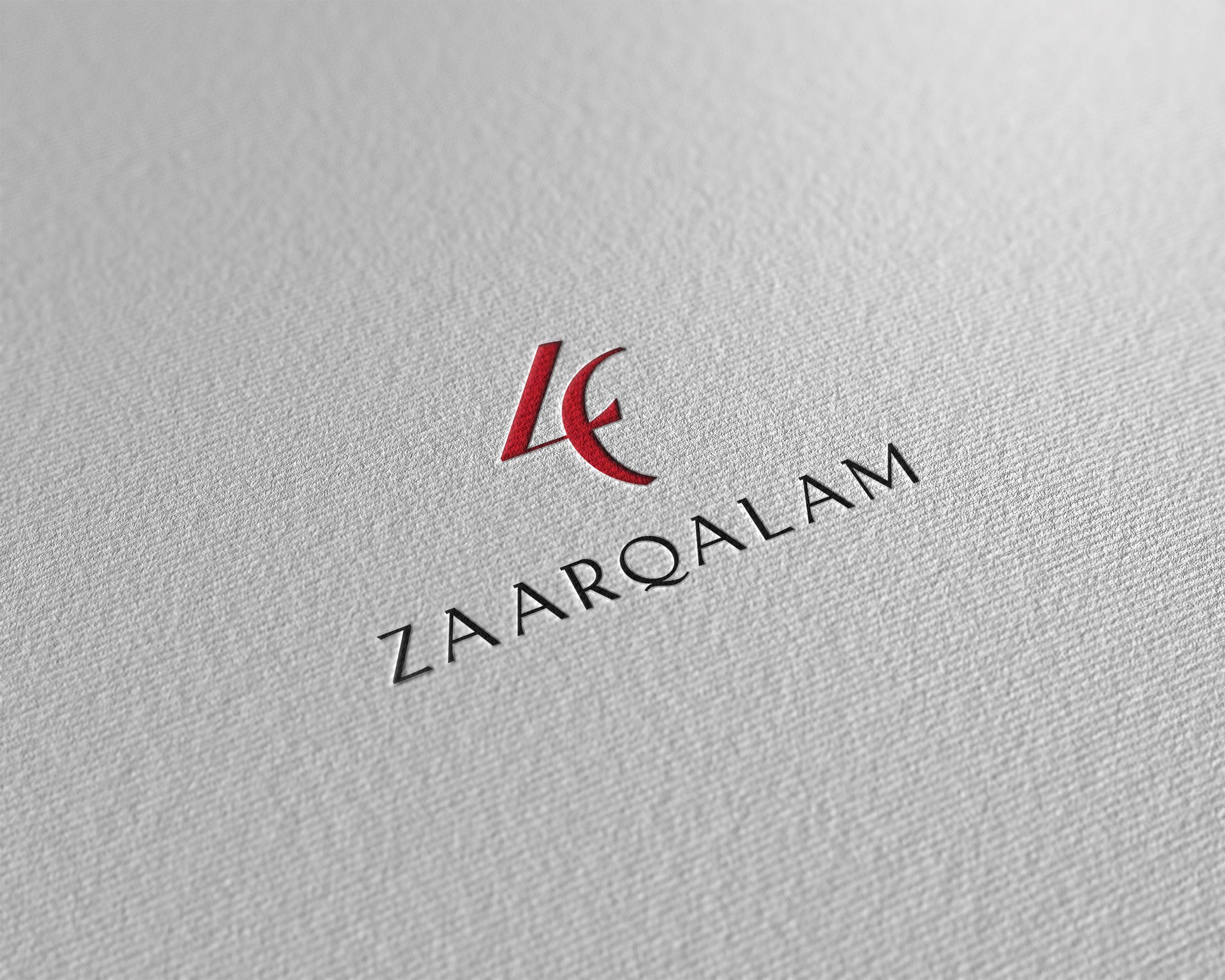 zaarqalam brand identity